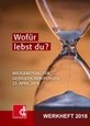 Werkheft 2018 Wofür lebst du?