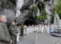 Internationale Soldatenwallfahrt Lourdes2013