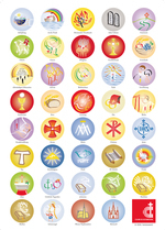 Stickerbogen / Canisiuswerk