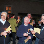 Lichtfeier im Hof des Priesterseminars