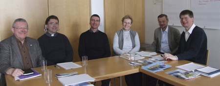 Ö-Team-Treffen am 24.3.2015, v.l.: P. Wonisch, Buemberger, Bierbaumer, Blaschke, Schmidl, Reitzinger