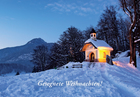 Weihnachtskarte Kapelle / istockphoto.com/seewhatmitchsee